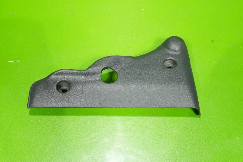 96-00 Civic OEM passenger right inner inside seat belt trim cover panel dk gray