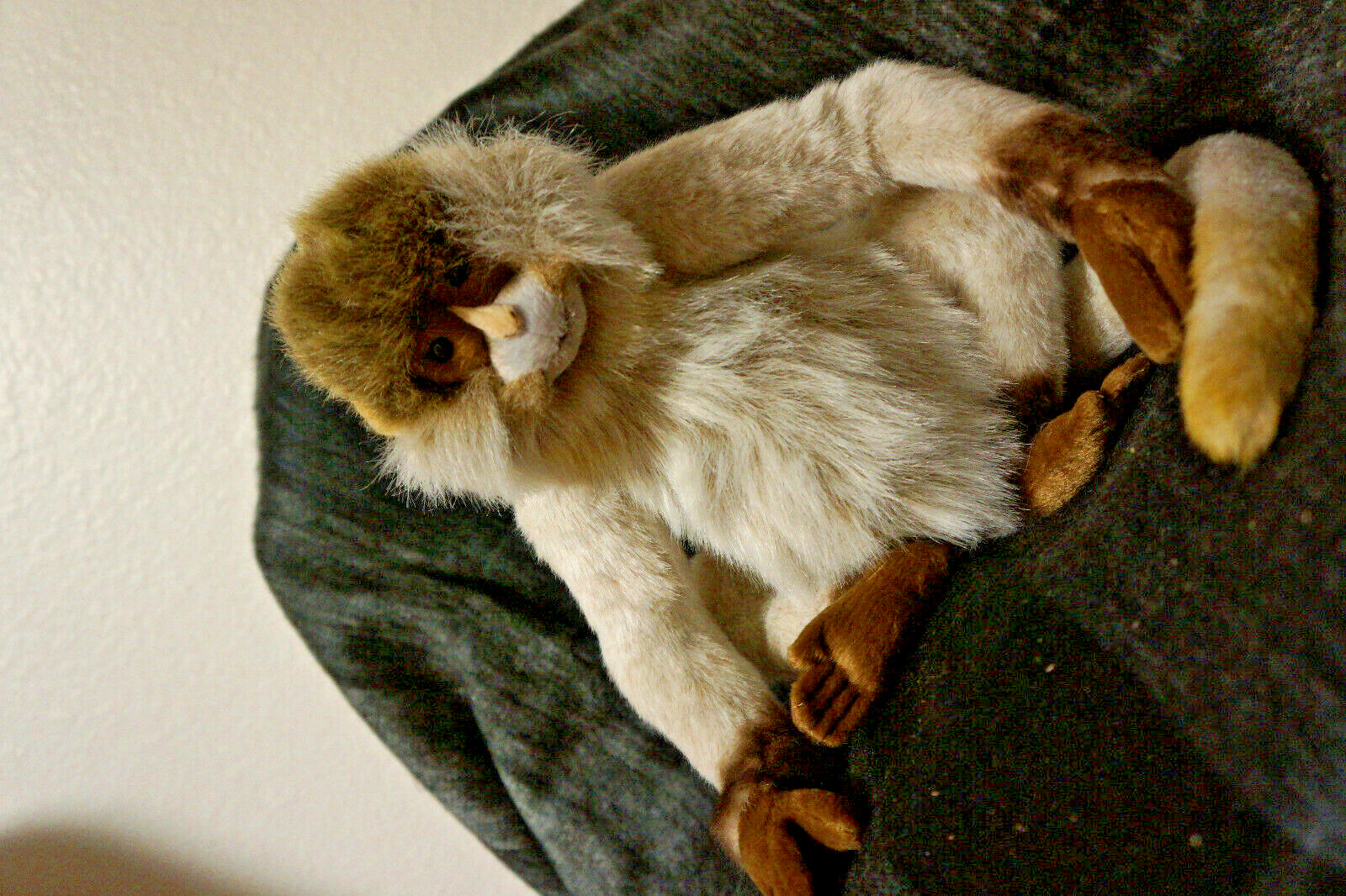 Hansa Realistic Plush Animal Lot: Spider monkey, jaguar, coati mundi