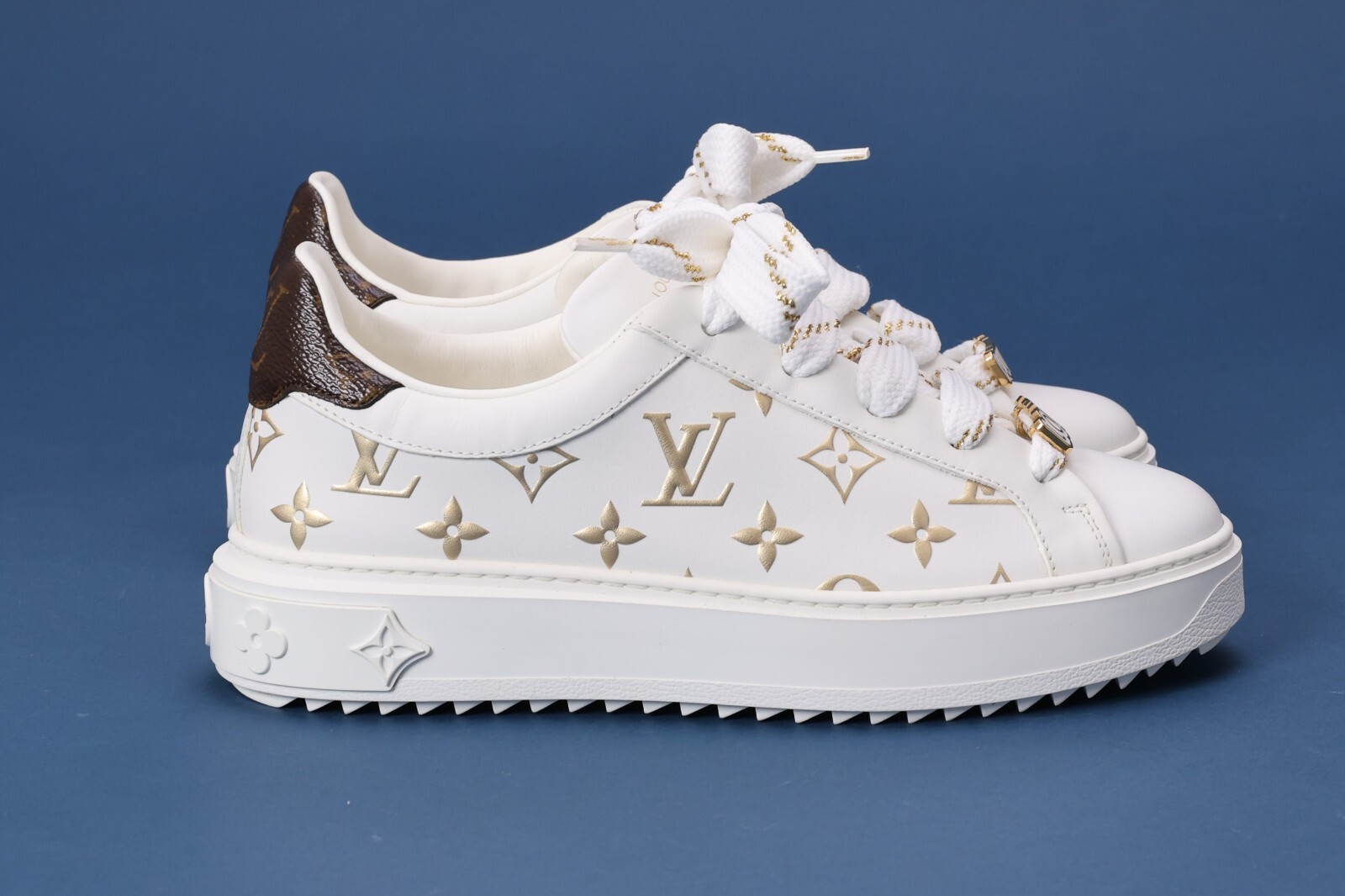 [ FirstOnTheTee ] LOUIS VUITTONシューズ 8004/ LOUIS VUITTON WOMAN'S TIMEOUT SNEAKERS 1A9HAV WH