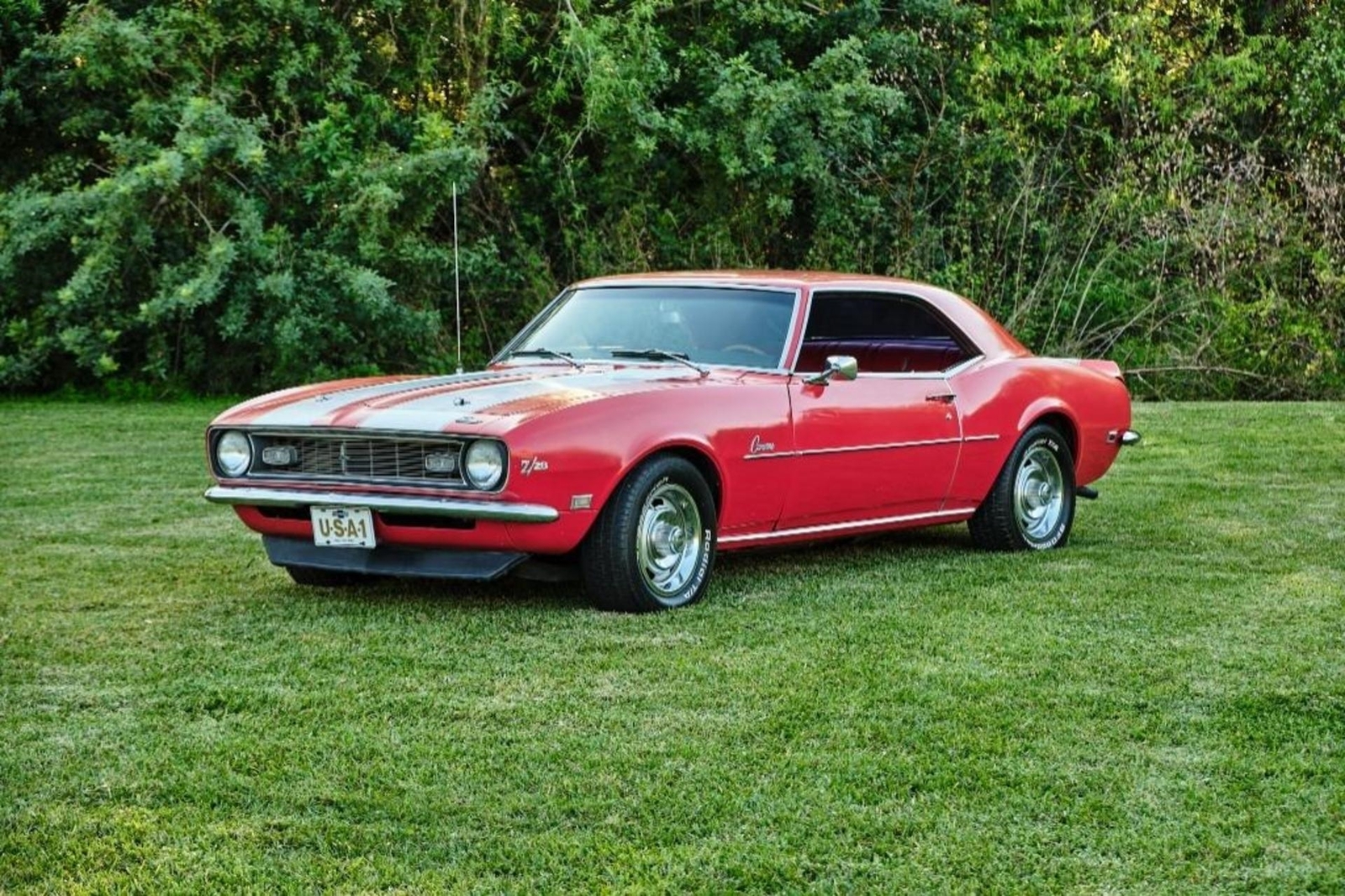 1968 Chevrolet Camaro Z28 Matching Numbers being restored Red