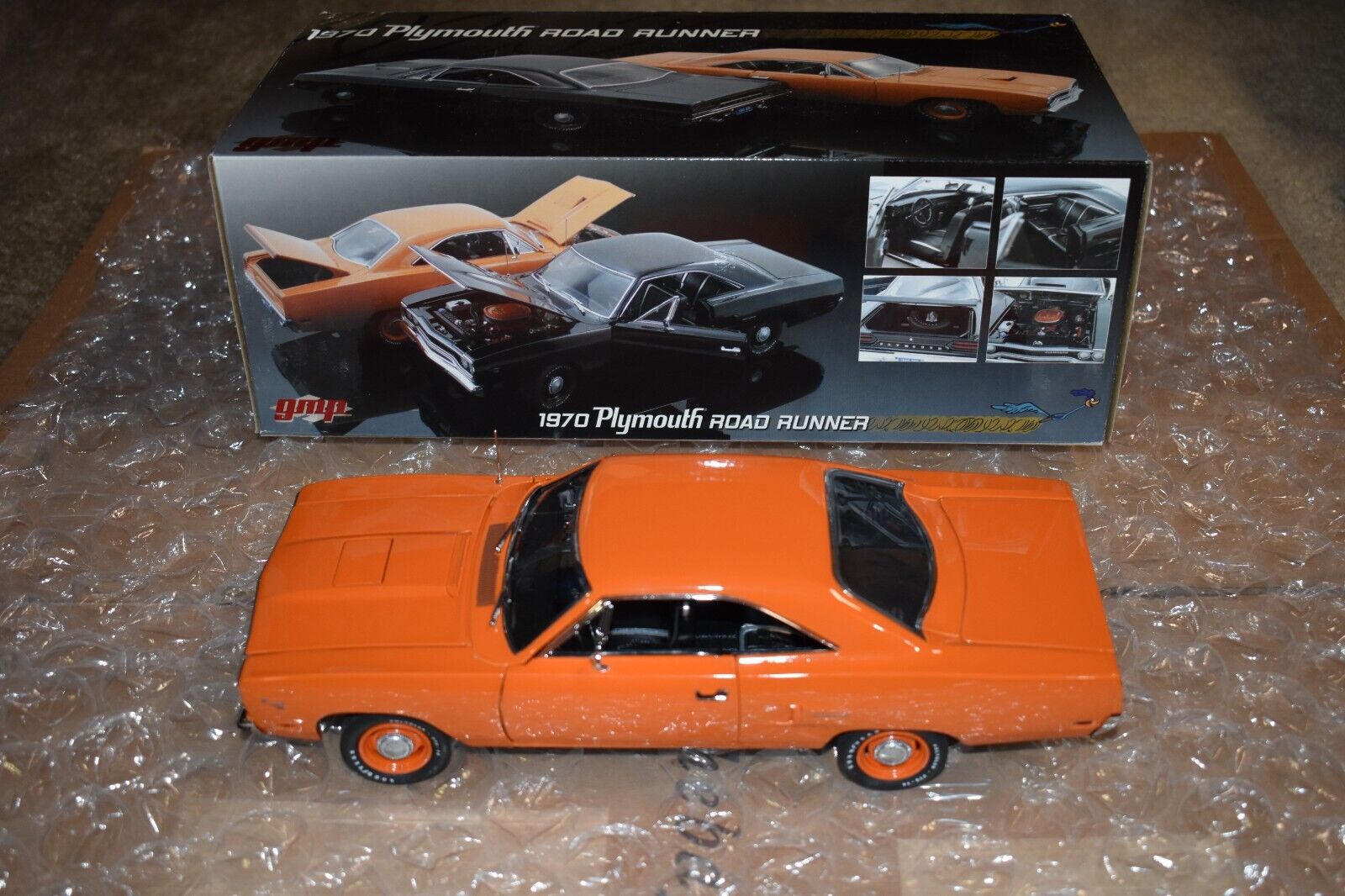 GMP 1/18 Diecast RARE #0000 1970 Plymouth 426 HEMI Orange GMP 1/18 Diecast RARE #0000 1970 Plymouth 426 HEMI Orange