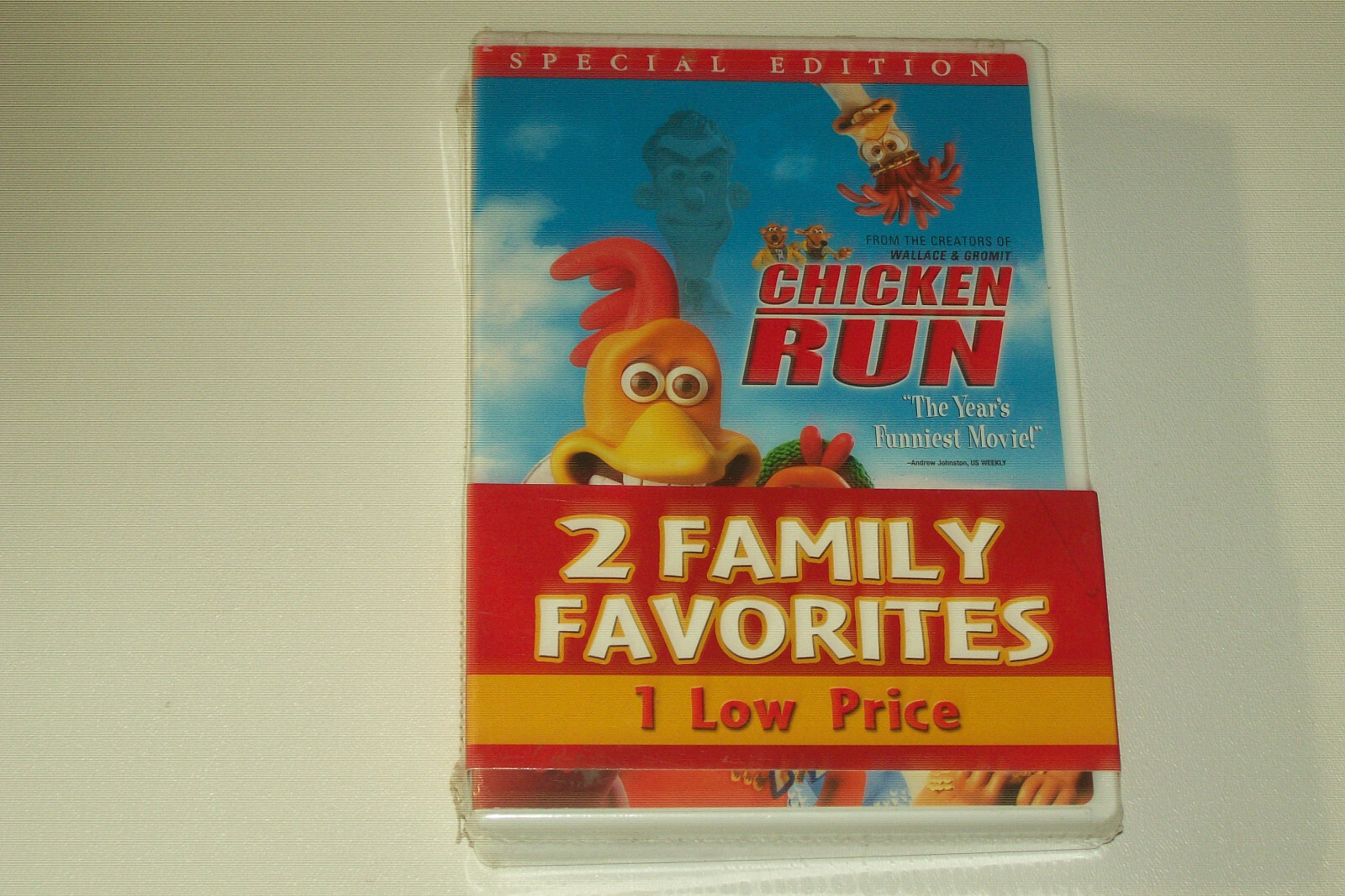 Antz/Chicken Run (DVD, 2003 Dream Works, 2-Disc Set, Two