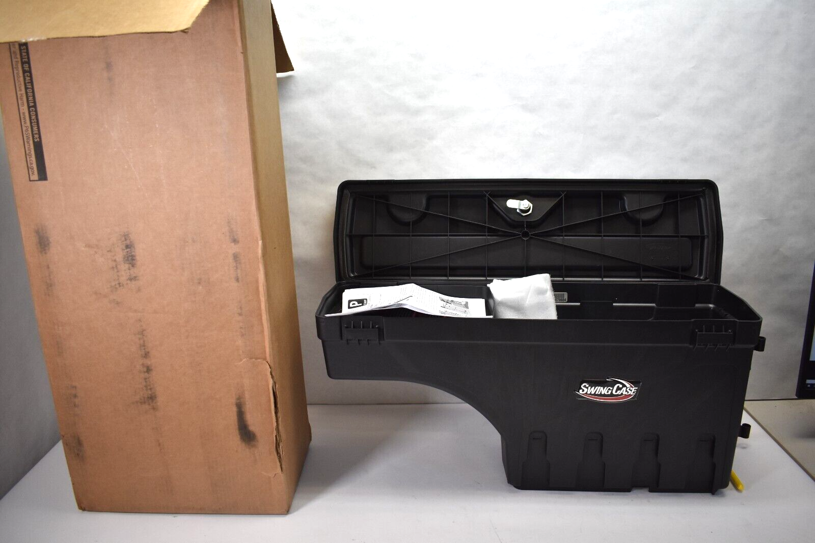 Undercover Swing Case Truck Bed Toolbox Black SM1001BX