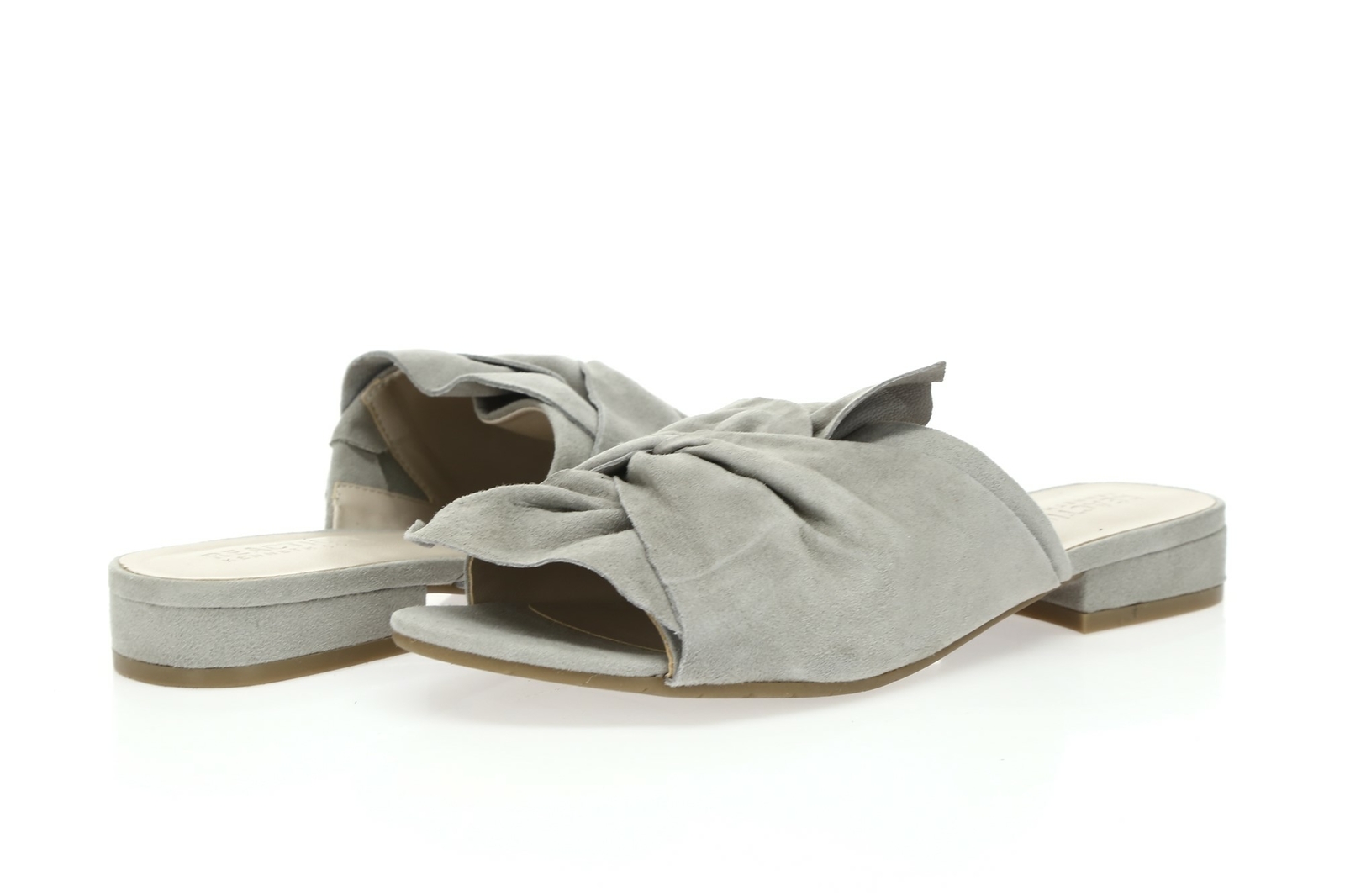 Reaction Kenneth Cole Women's Vanya Gray Slide Sandals sz. 5.5 M