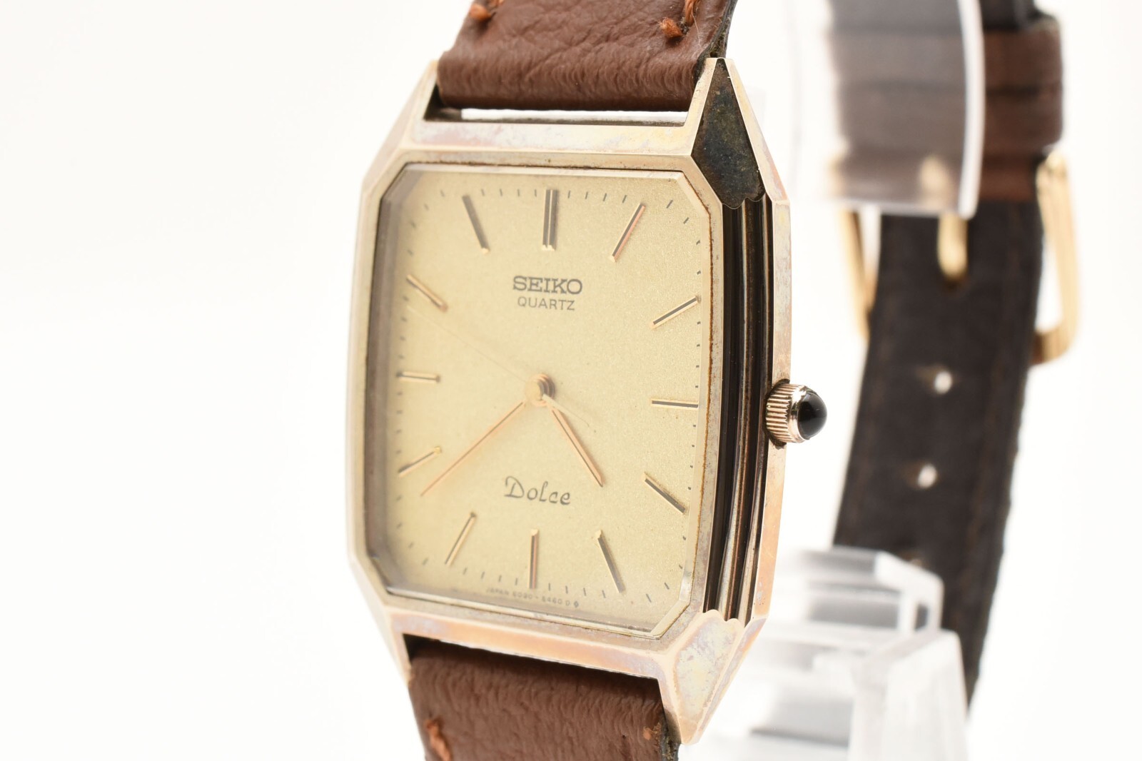 【美品】　セイコードルチェ 6030-5390 スクエア Vintage 1991 [NEAR MINT] SEIKO Dolce 6030-5390 Gold Square