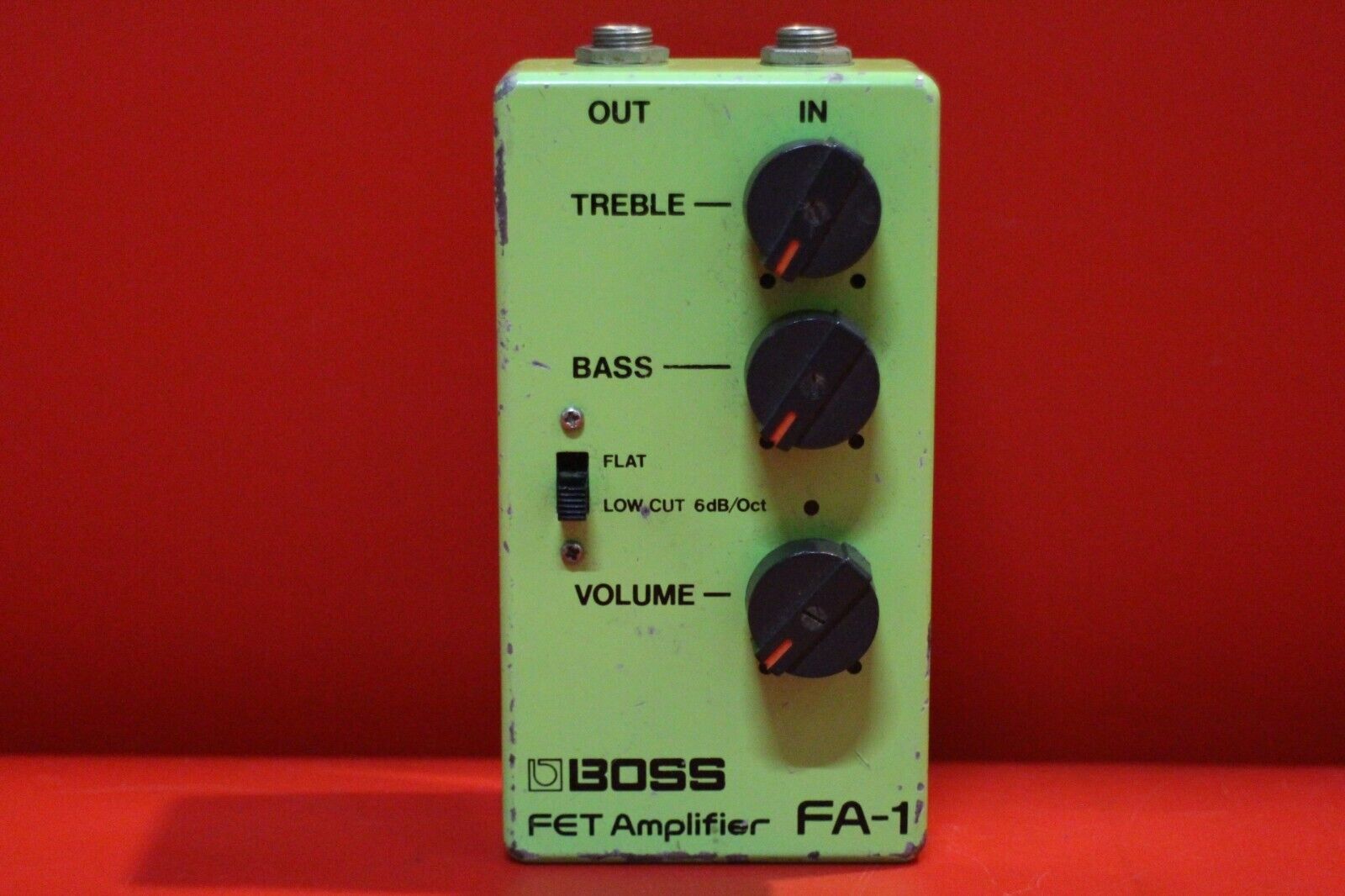 Vintage Boss FA-1 FET Amplifier Clean Booster Compact Pedal Vintage Boss FA-1 FET Amplifier Clean Booster Compact Pedal