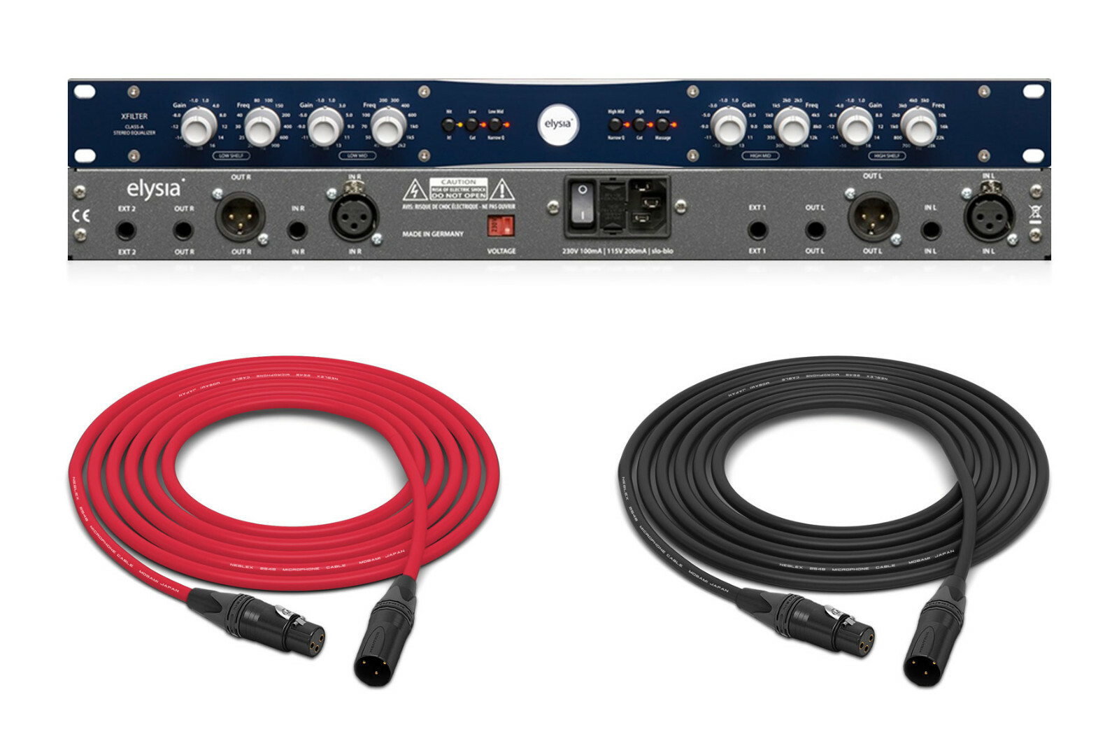 Elysia Xfilter Rack X-Filter Stereo EQ Equalizer | Pro Audio