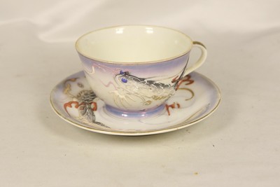 Cups Saucers Japanese Hand Painted Vatican