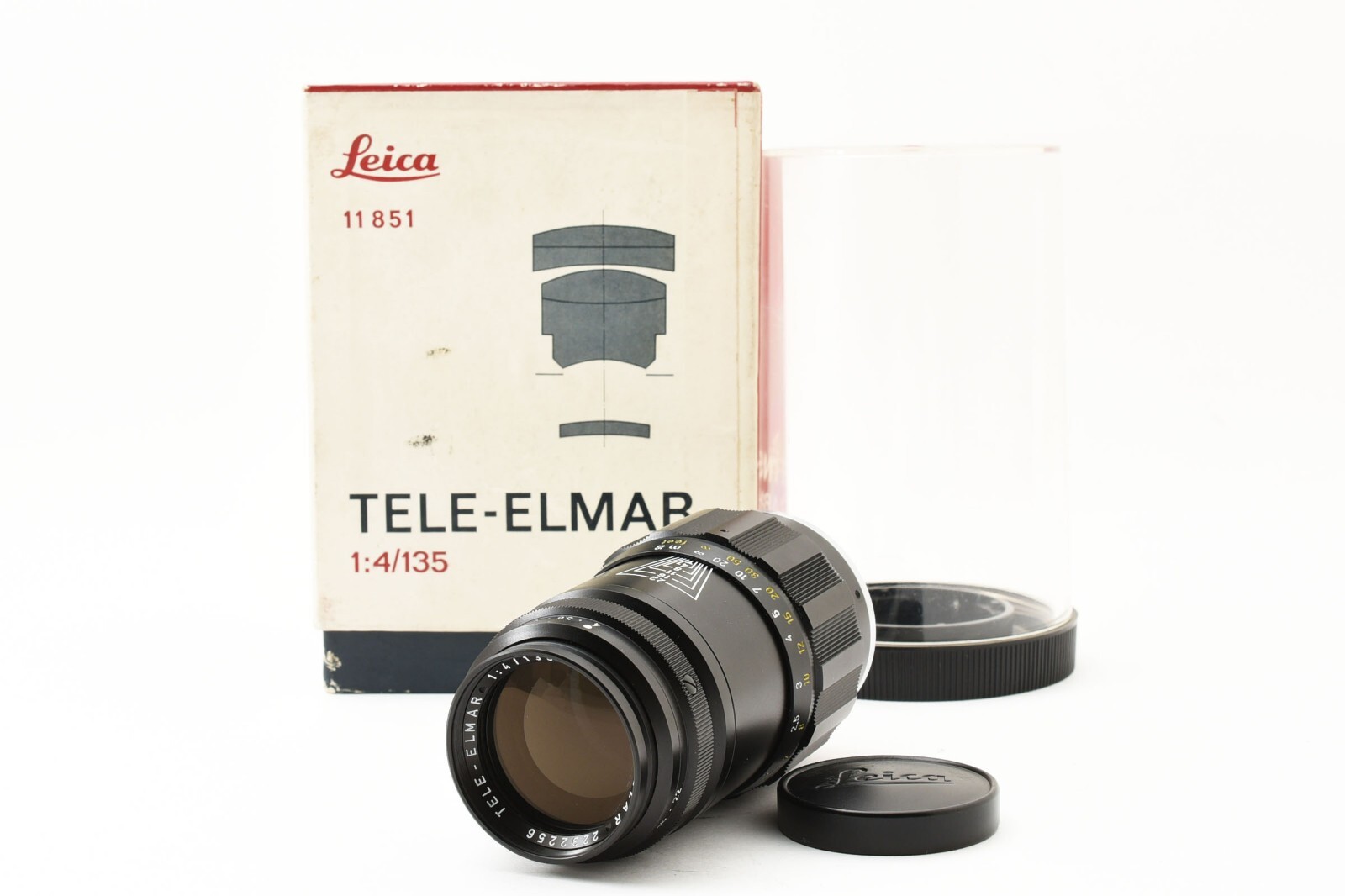 Leica Leitz Wetzlar Tele-Elmar M 135mm F/4 MF Lens w/ Box