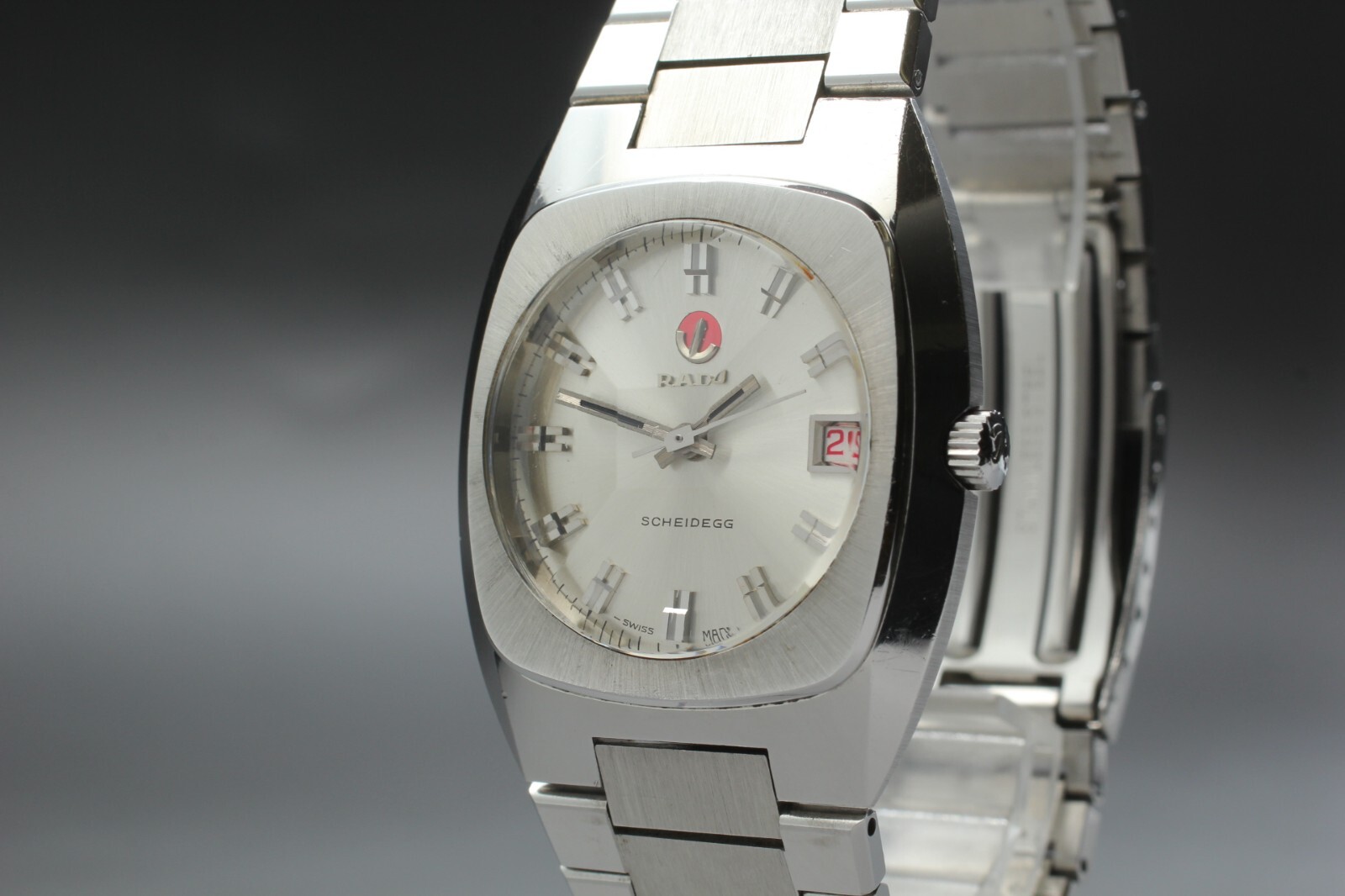 RADO SCHEIDEGG Silver Dial Swiss Made AT Water Sealed Men