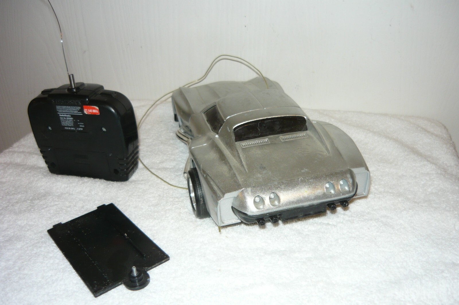 Rare  Vintage Radio Shack RC Toy Car Tandy 1:14 Corvette Stingray 6000924