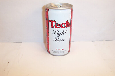 Tech Light Beer   Crimp Steel   Pittsburgh Brewing PA    Bottom Open USBC 129/40