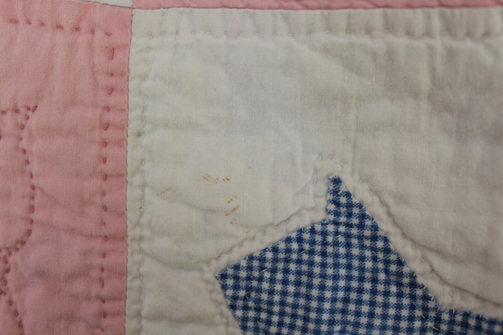 Vintage 1930s/1940s Scottie Dog Quilt - EUC - 37