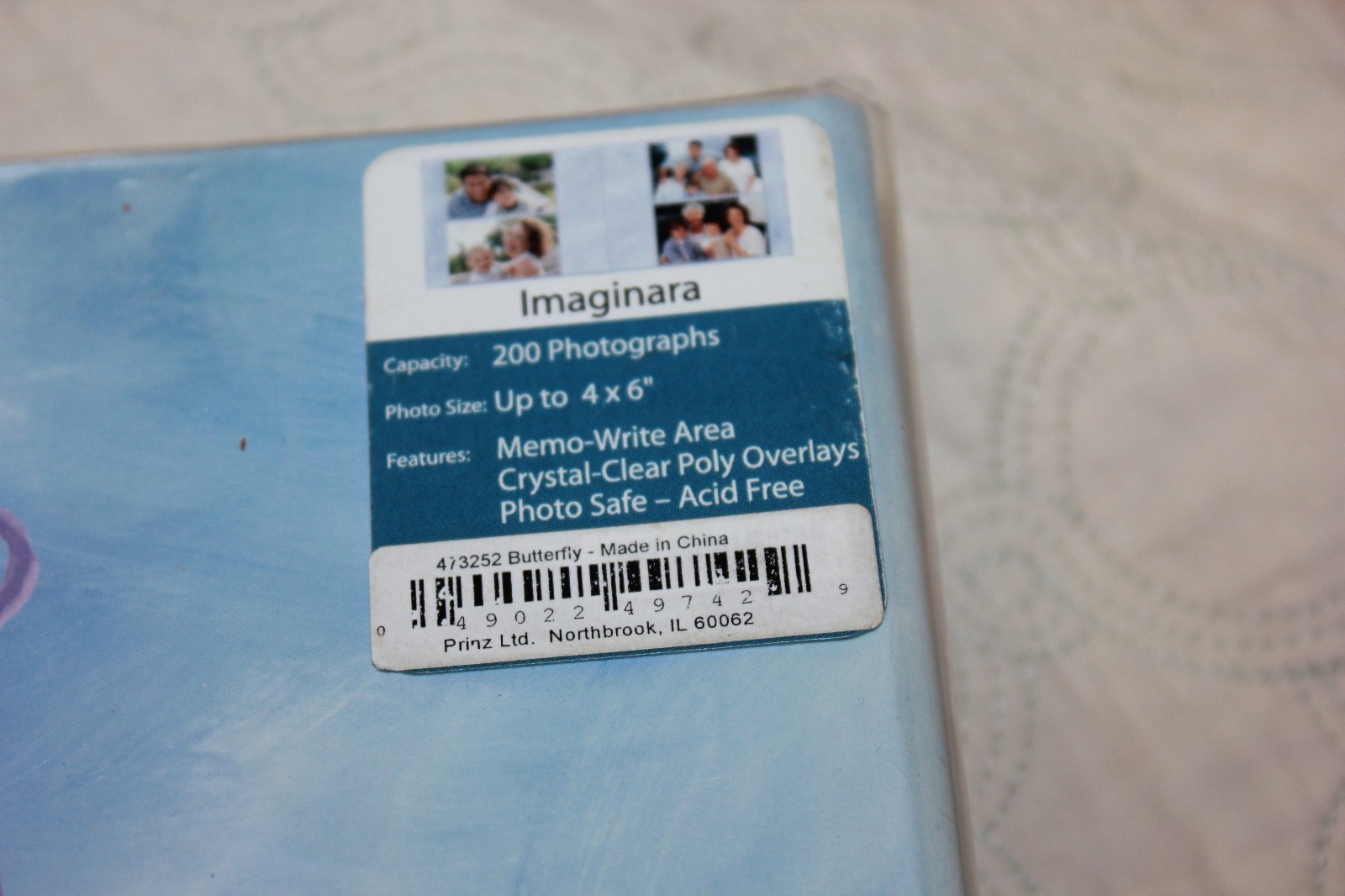 Blue Butterflies 200  4 x 6  Memories PhotoBook Album Cover 8 x 8 new