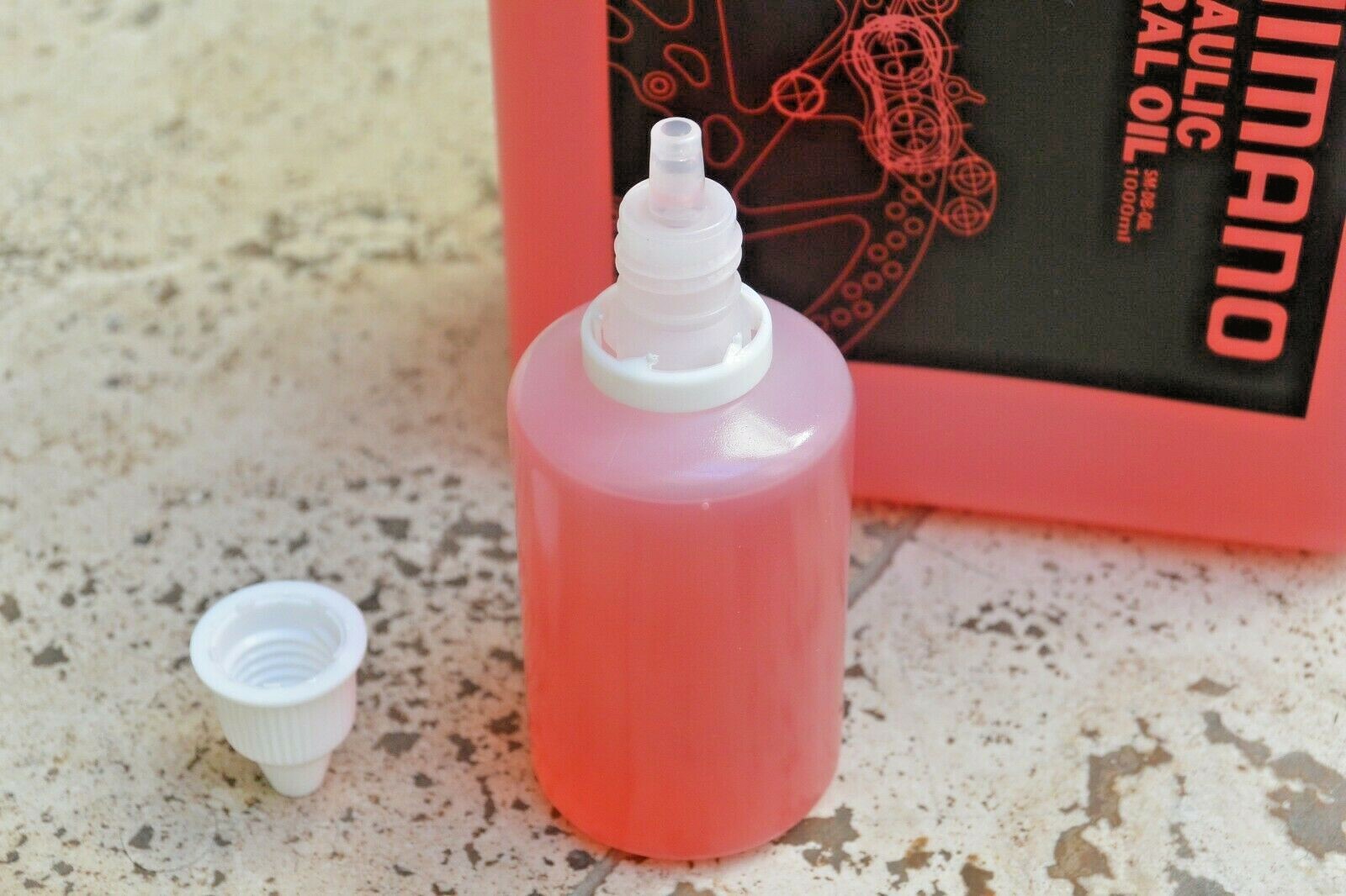 50ml Genuine Shimano Mineral Oil Bottle for Bleeding Hydraulic Disc Brakes MTB 