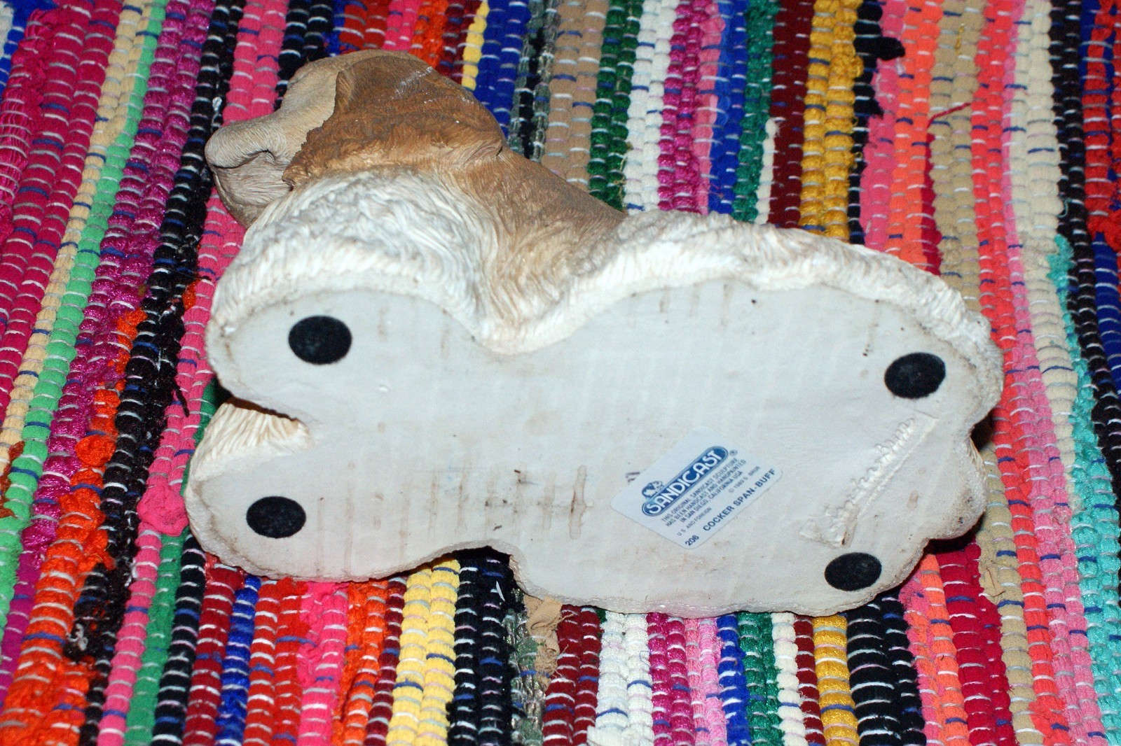 Beautiful & Adorable Cocker Span-Buff Figurine #206 By SANDICAST