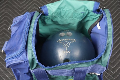 Ebonite  Gyro balance Dark blue bowling ball