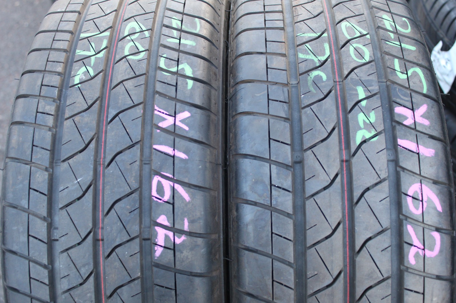 New 215 60 17c, Bridgestone Duravis R660 Eco, 109/107T, x1 Tyre (F1_tyres) X162