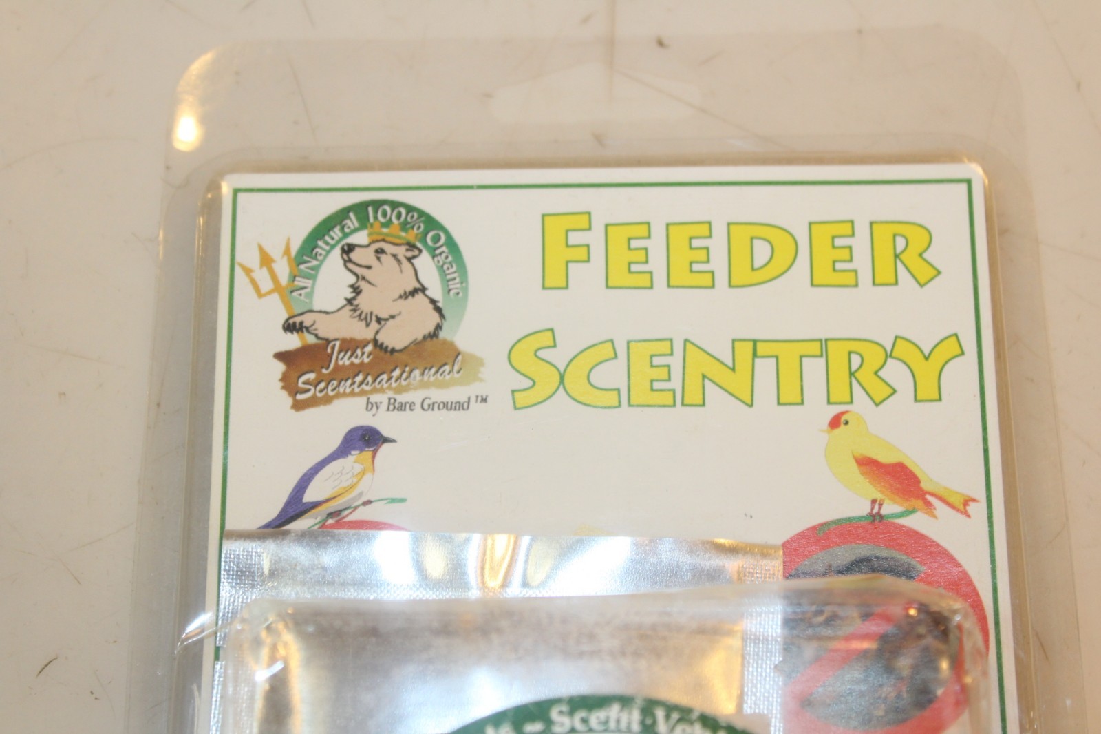 Scentsational FS-1 All Natural Scented Stone Bird Feeder Pest Repellent SET OF 2