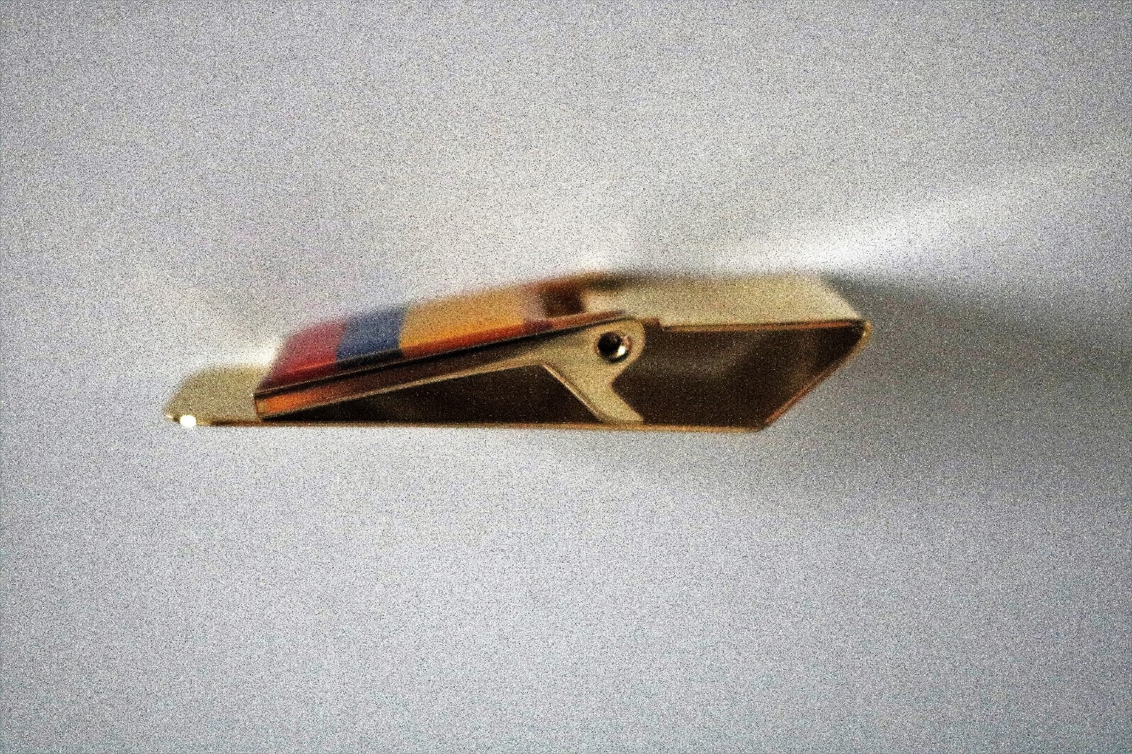 Columbia Flag Gold Plated Money Clip with original box