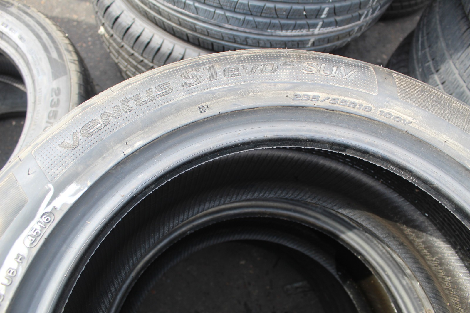 New 235 55 18 Hankook, Ventus S1 Evo 2 SUV, 100V, x1 Tyre (F1_tyres) L3701
