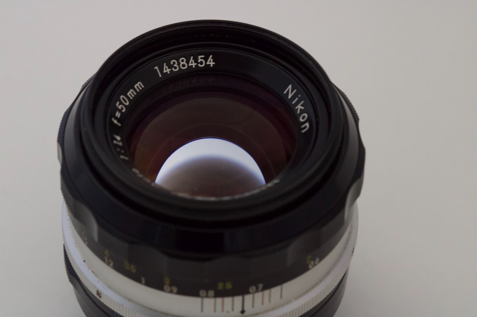 Nikon Nikkor S.C Auto 50mm F1.4 Non-Ai MF Lens with Filter