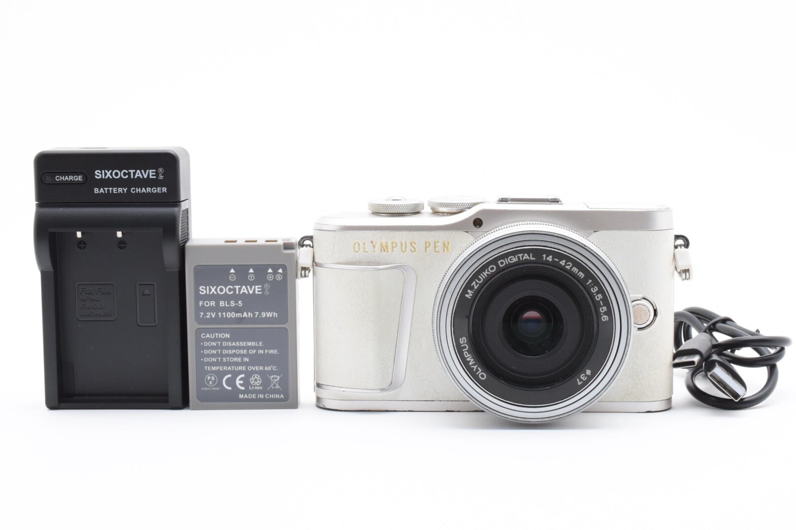 【オメダ】OLYMPUS PEN E-PL9 ゴールド 14-42mm Olympus PEN E-PL9 Mirrorless Camera & Olympus ED M. 14-42mm