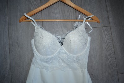 windsor promo dress white.size uk-s