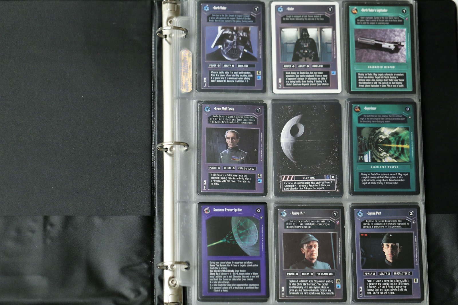 Huge Lot 3k Star Wars CCG collection Vader, Rares, Foils, DS2 Endor, UR EMPEROR!
