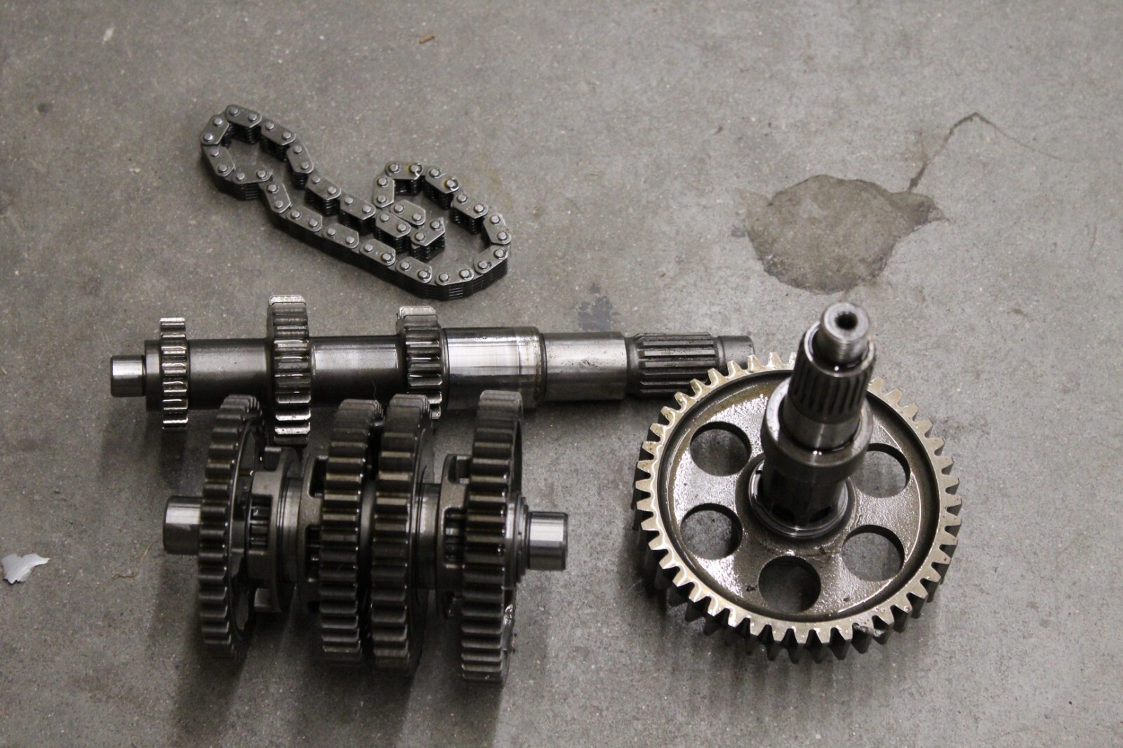 2000 KAWASAKI PRAIRIE 300 4X4 TRANSMISSION SHAFTS & CHAIN