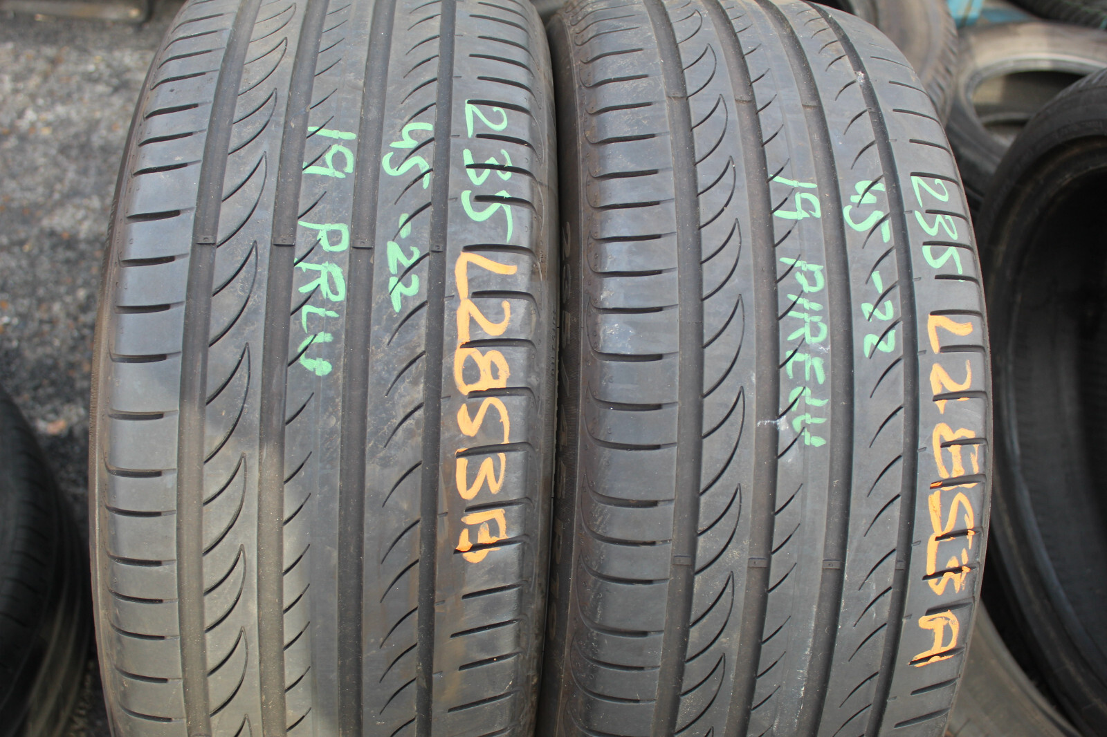 235 45 19 Pirelli, Powergy TM, XL, 99Y x2 A Pair 5.2mm (F1_tyres) L2853