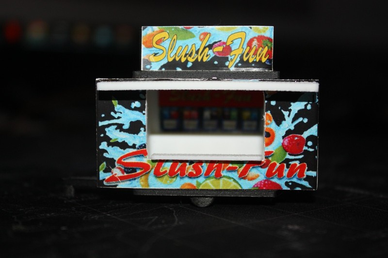 Slush Bude Schausteller Spur H0 1:87