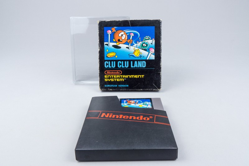 Nintendo Nes *Clu Clu Land* Ovp Pal B Cl-Eec BienengrÃ¤Ber