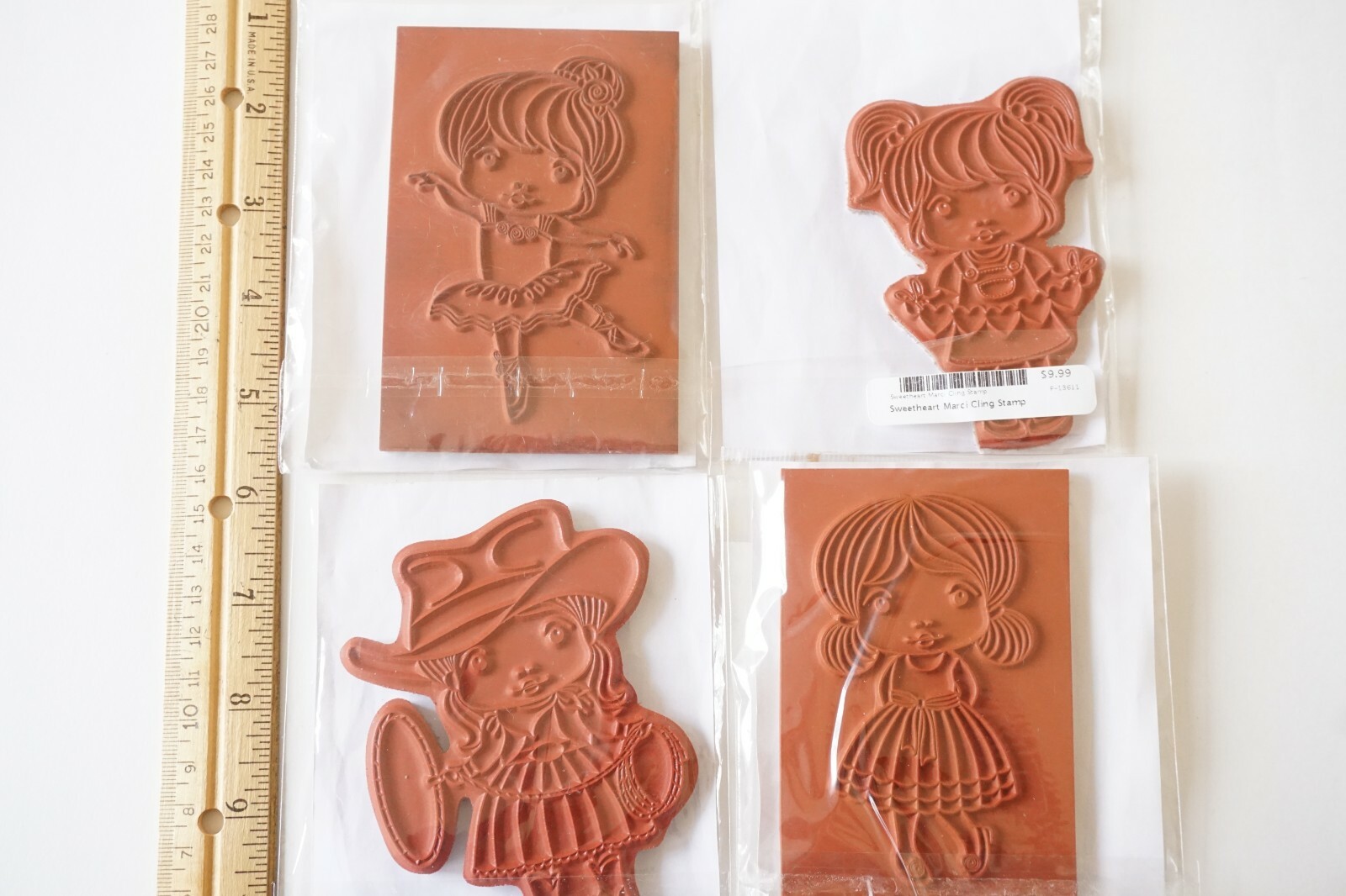 4 MARCI La-La Land Crafts BALLERINA COWGIRL SWEETHEART FANCY New! Dance Rodeo