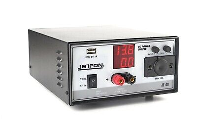 JETFON JF-40 Fuente de alimentación 0 a 40 A / 5-15 Vcc