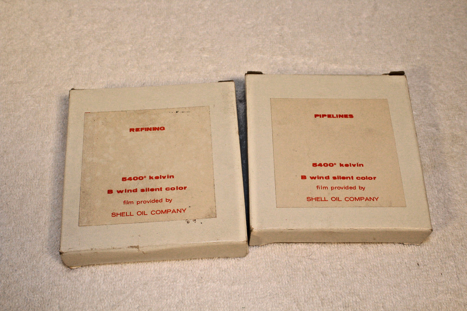Rare Mint Condition Shell Oil news file footage 16MM FILM PRO STORAGE - 11 reels