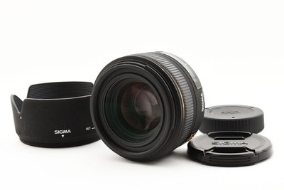 Sigma 30mm f/1.4 EX DC HSM AF Wide Angle Lens Black for Nikon F Mount Japan [Exc