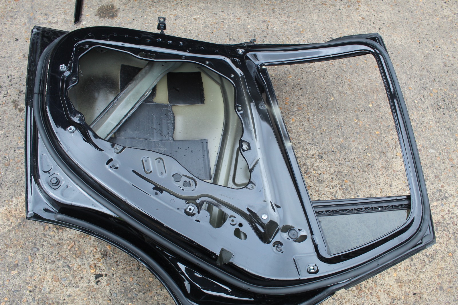 BMW X6 G06 2019-2023 Rear Right Drivers Side Door 4Dr Coupe BLACK 41008497452