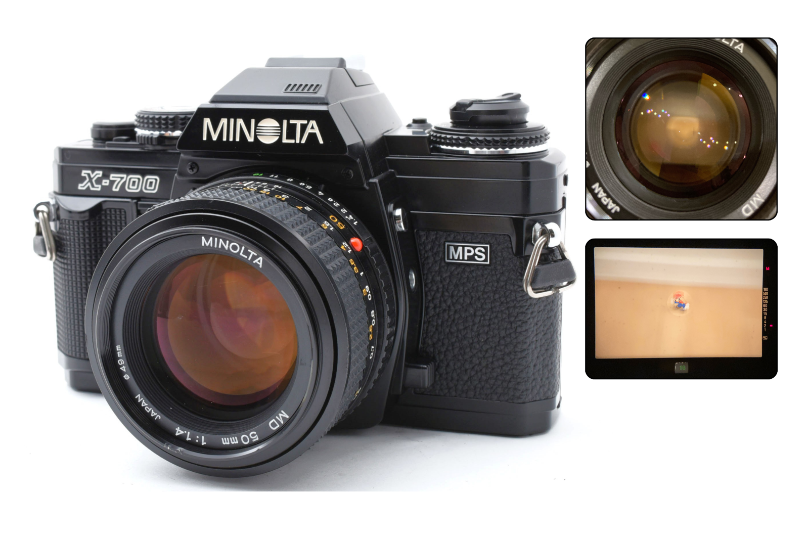 Amazon.com : Minolta X-700 35mm Film SLR with Minolta MD