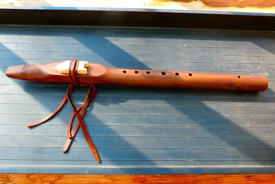 Woodsounds Flute - Mid G -  Dark Walnut with Maple Block -  Single bore