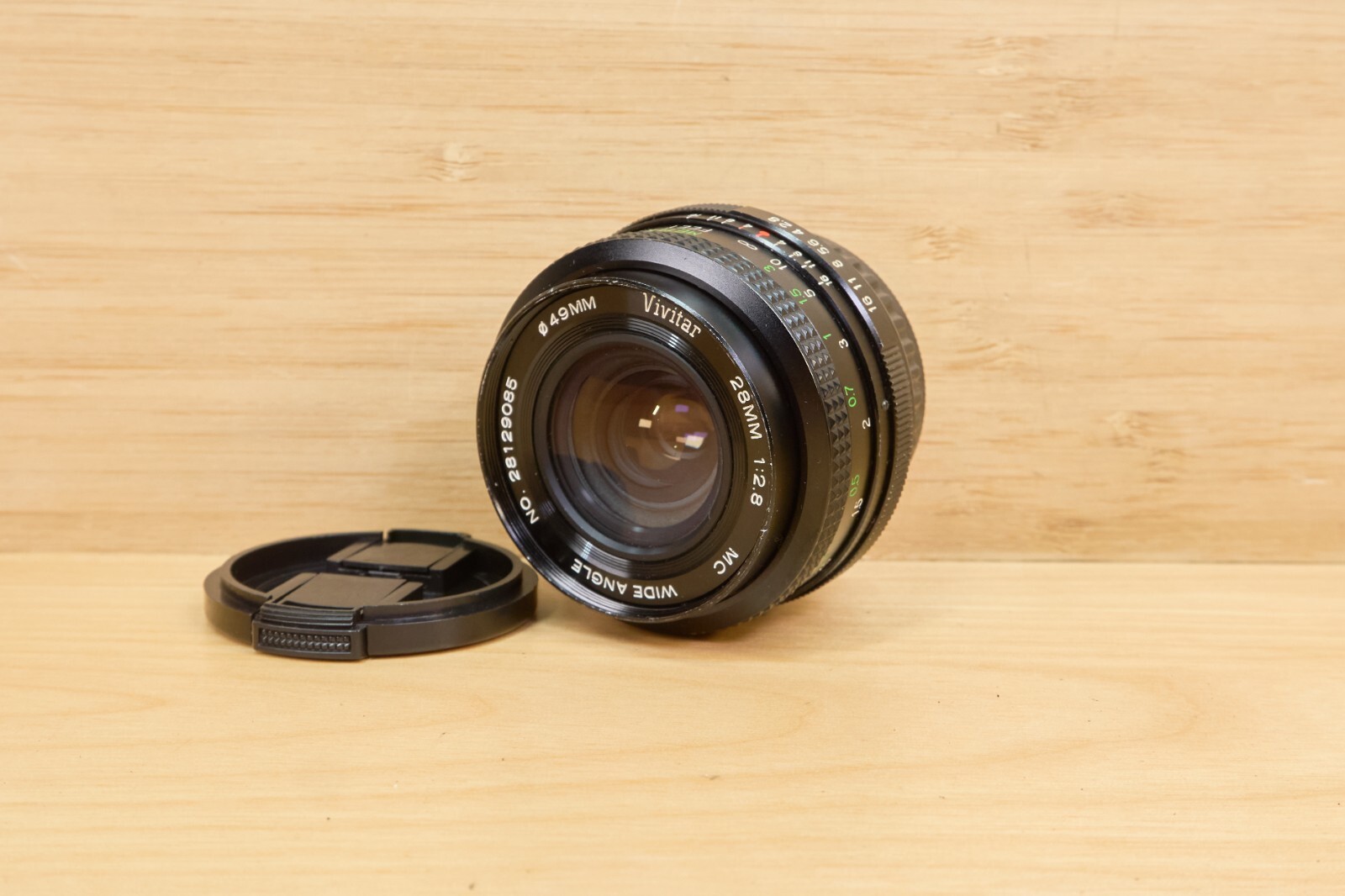 Vivitar 28mm f2 Pentax Kマウント Vivitar 28mm f/2.8 Wide Angle MC Pentax K Mount Lens, Made