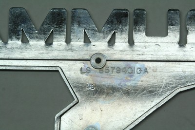 Vintage Grumman Fire Truck Emblem EXC