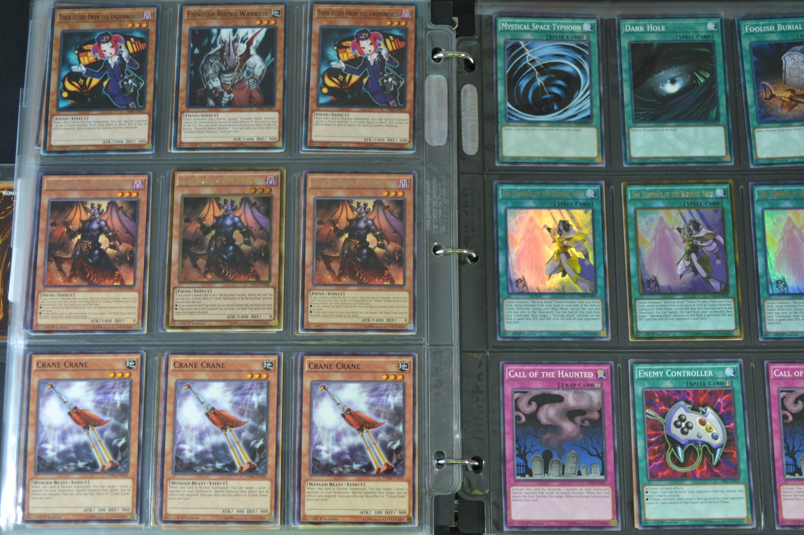 Yugioh Burning Abyss 4 Lot Deck Collection 49 Cards 35 Rares Dante