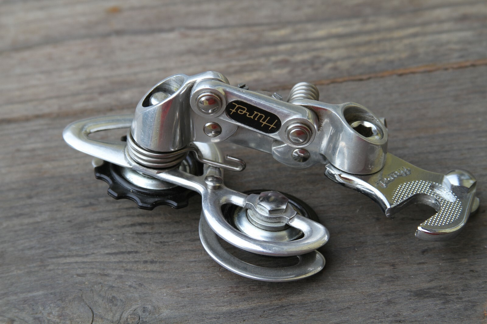 Huret Jubilee rear derailleur short cage NOS 1st type short Huret Jubilee rear derailleur short cage NOS 1st type short