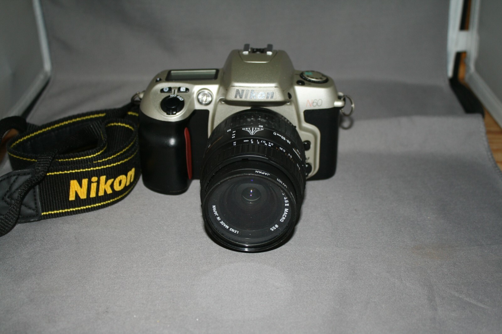 Nikon N60 Camera Set w/ Sigma AF 28-80mm f/3.5-5.6 II macro