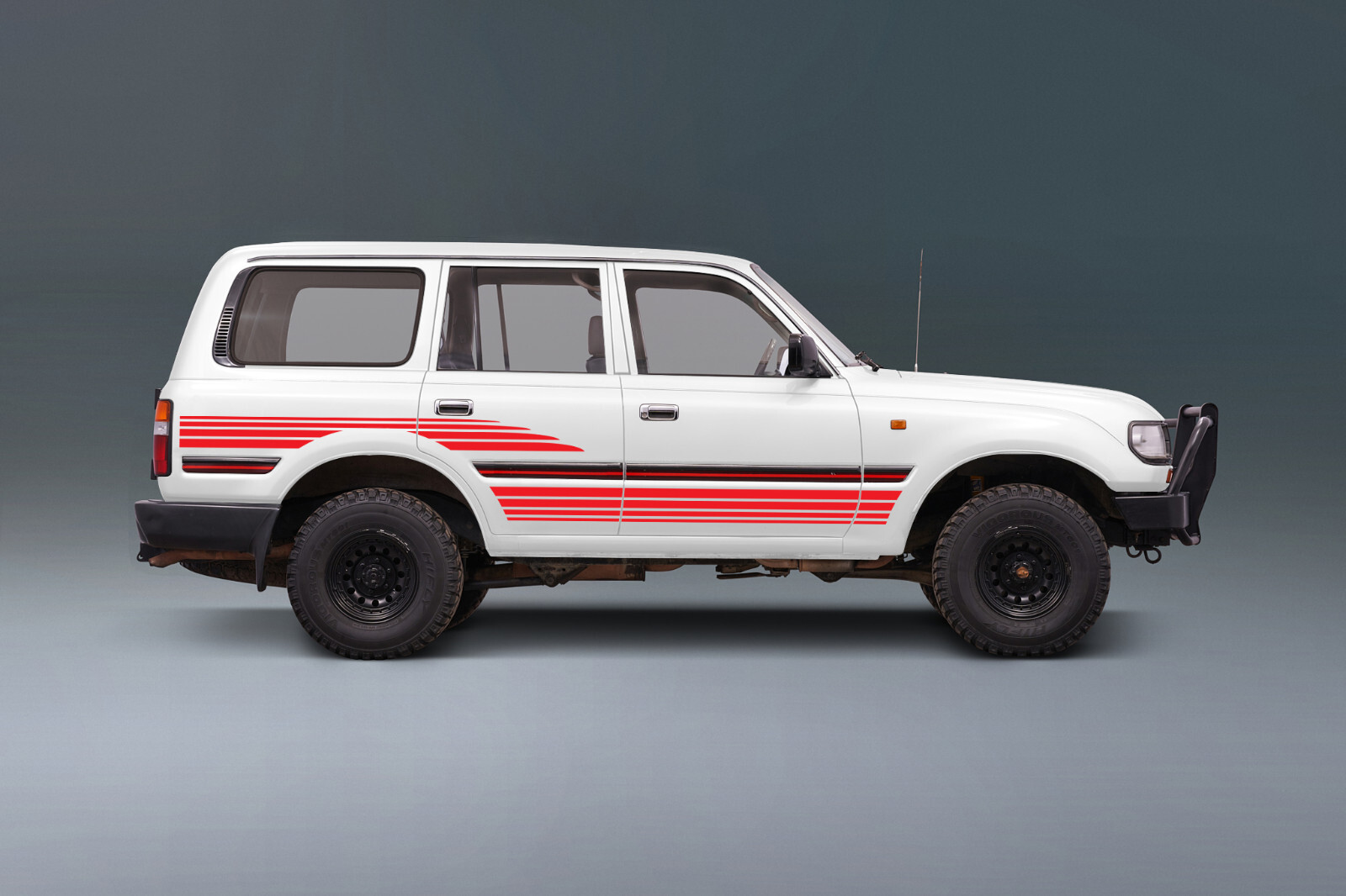 MIAMI BODY DECAL KIT : FITS 1990-1994 J80 TOYOTA LAND