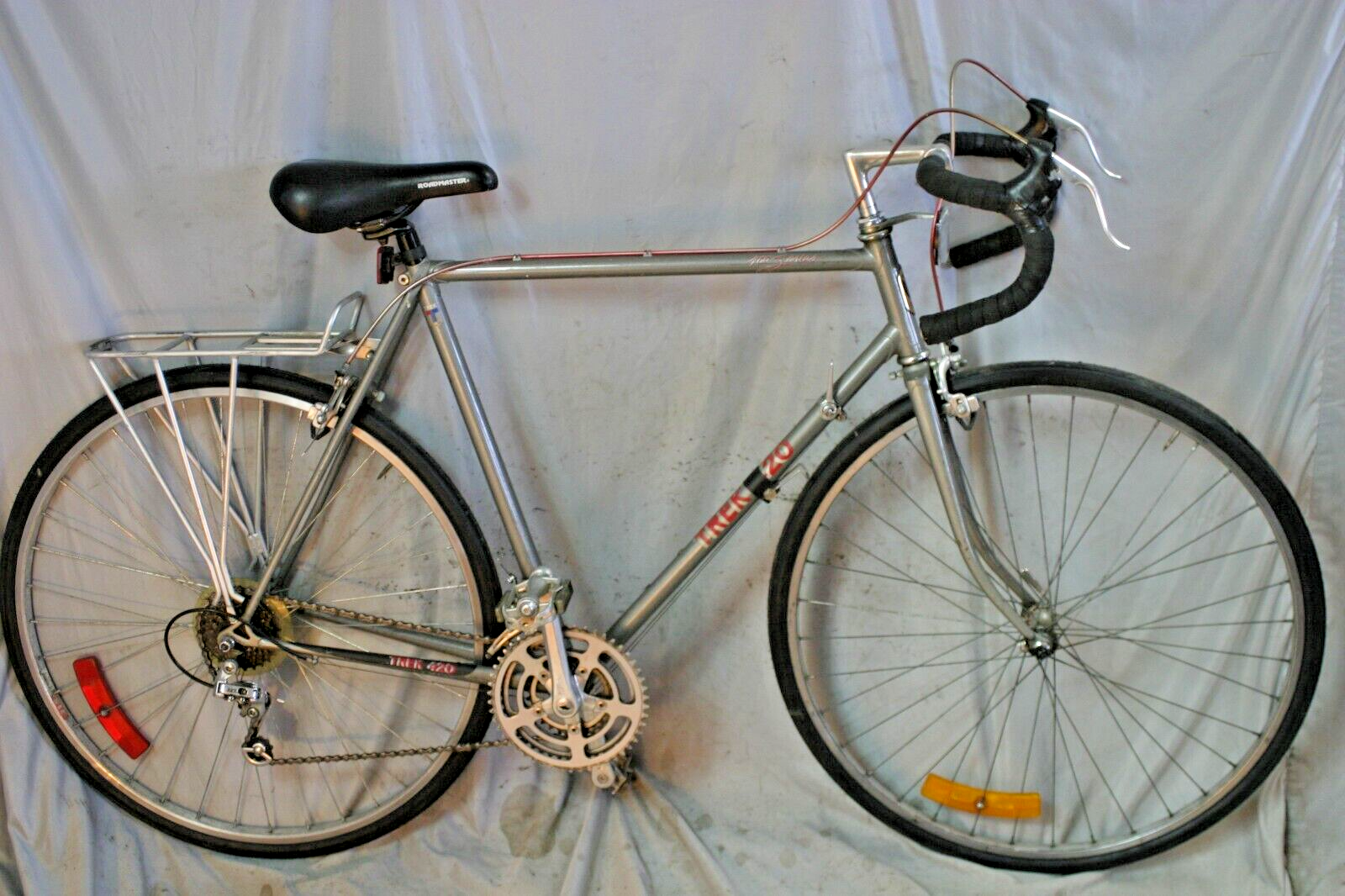 1986 Trek 420 Touring Road Bike 58cm Large Lugged Chromoly