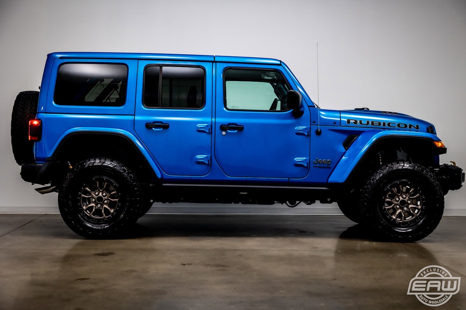2022 Jeep Wrangler Unlimited Rubicon 392 848 Miles Hydro Blue Pearlcoat