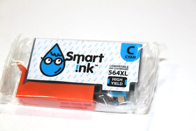 Smart Ink 564XL High Yield Cyan Compatible Ink Cartridge 564XL New Sealed