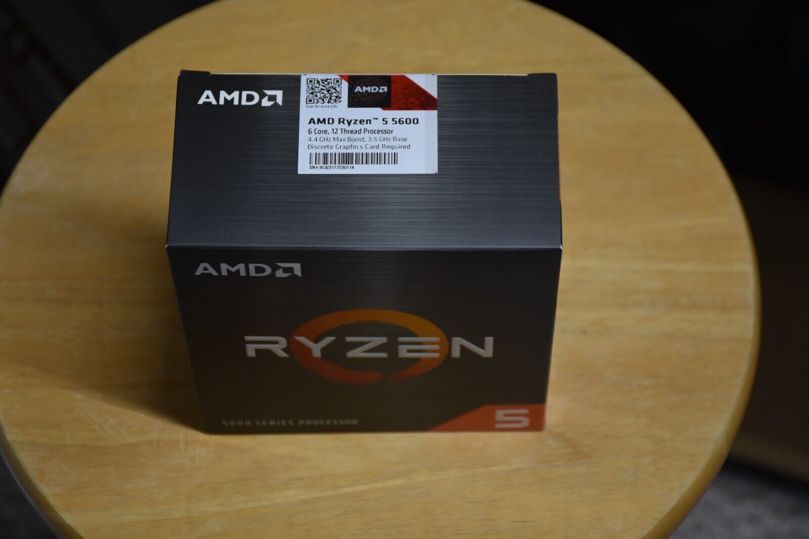 New! AMD Ryzen 5 5600 6-Core, 12-Thread Unlocked Desktop New! AMD Ryzen 5 5600 6-Core, 12-Thread Unlocked Desktop